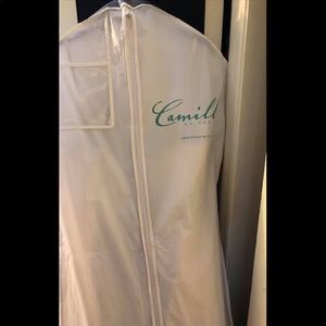 Camilla La Vie metallic rose ballgown